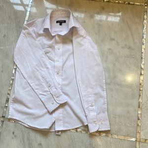 Boys white Newberry dress shirt